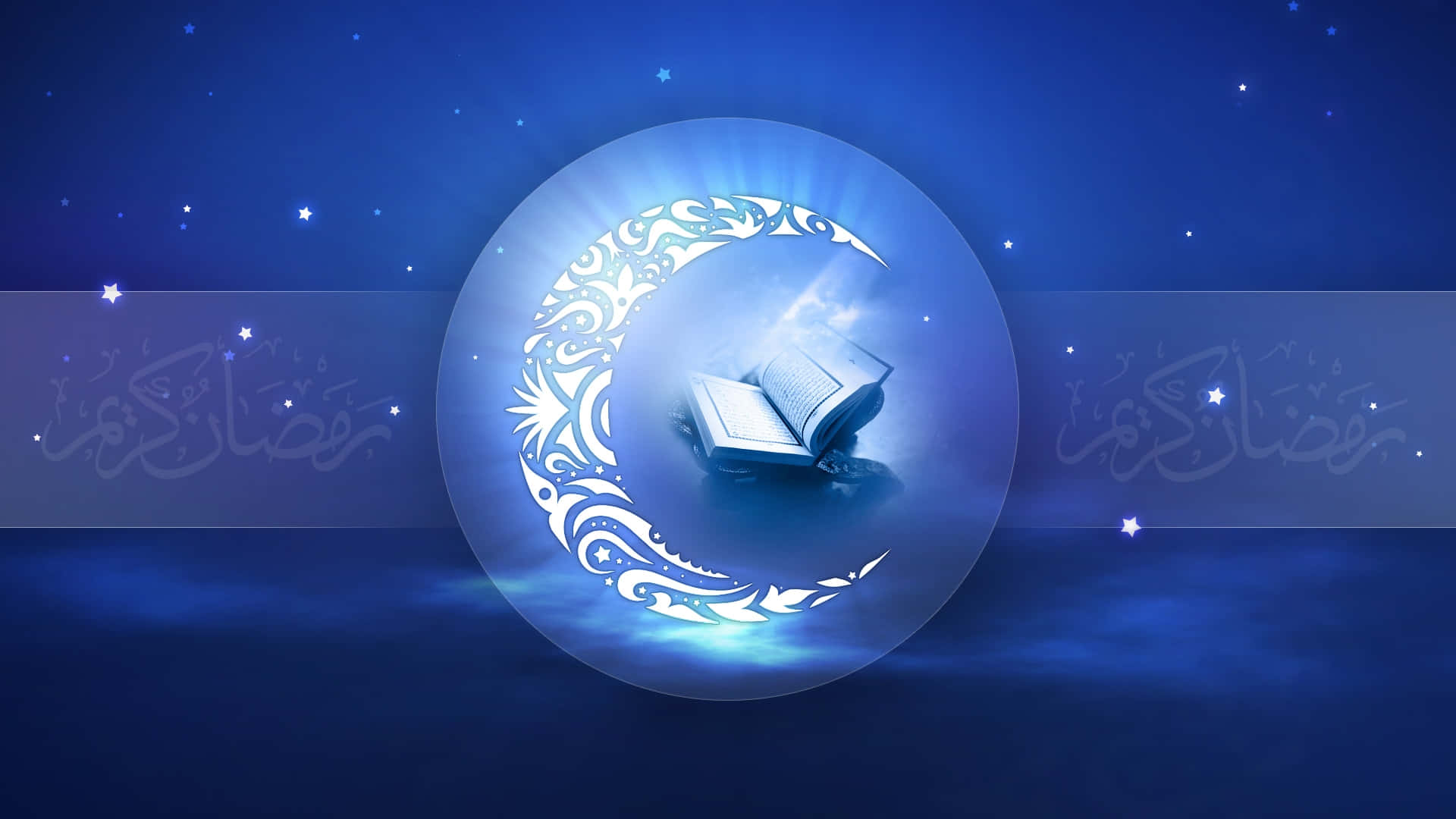 1920x1080 Download Islamic Holy Book Quran Night Theme Wallpaper