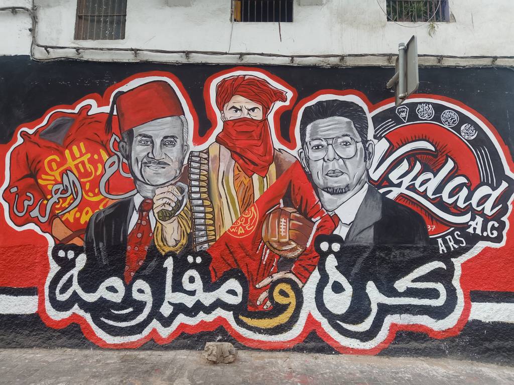 1024x768 Football and Resistance by Ultras Winners Art Cities