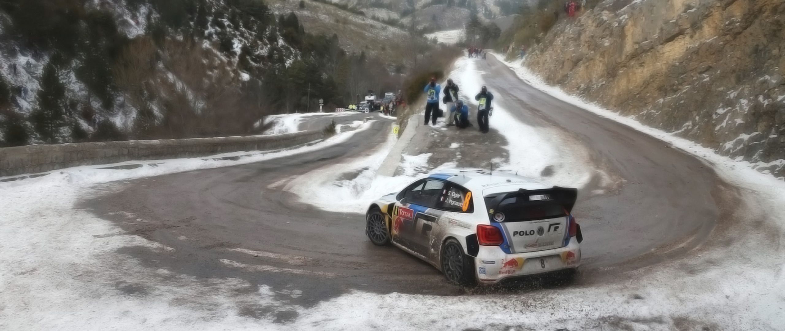 2560x1080 ultra wide, Car, Rally, VW Polo WRC, Snow Wallpaper HD / Desktop and Mobile Background