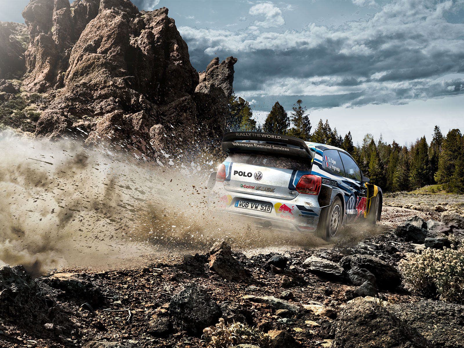 1600x1200 vw polo wrc (3). Image - Behance