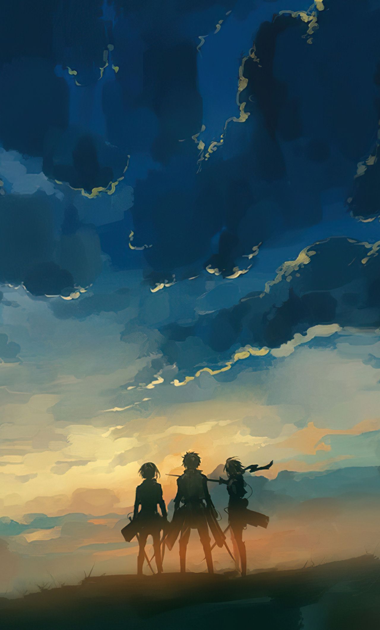 1280x2120 Attack On Titan Beach 4k iPhone , HD 4k Wallpaper, Image, Background, Photos and Picture