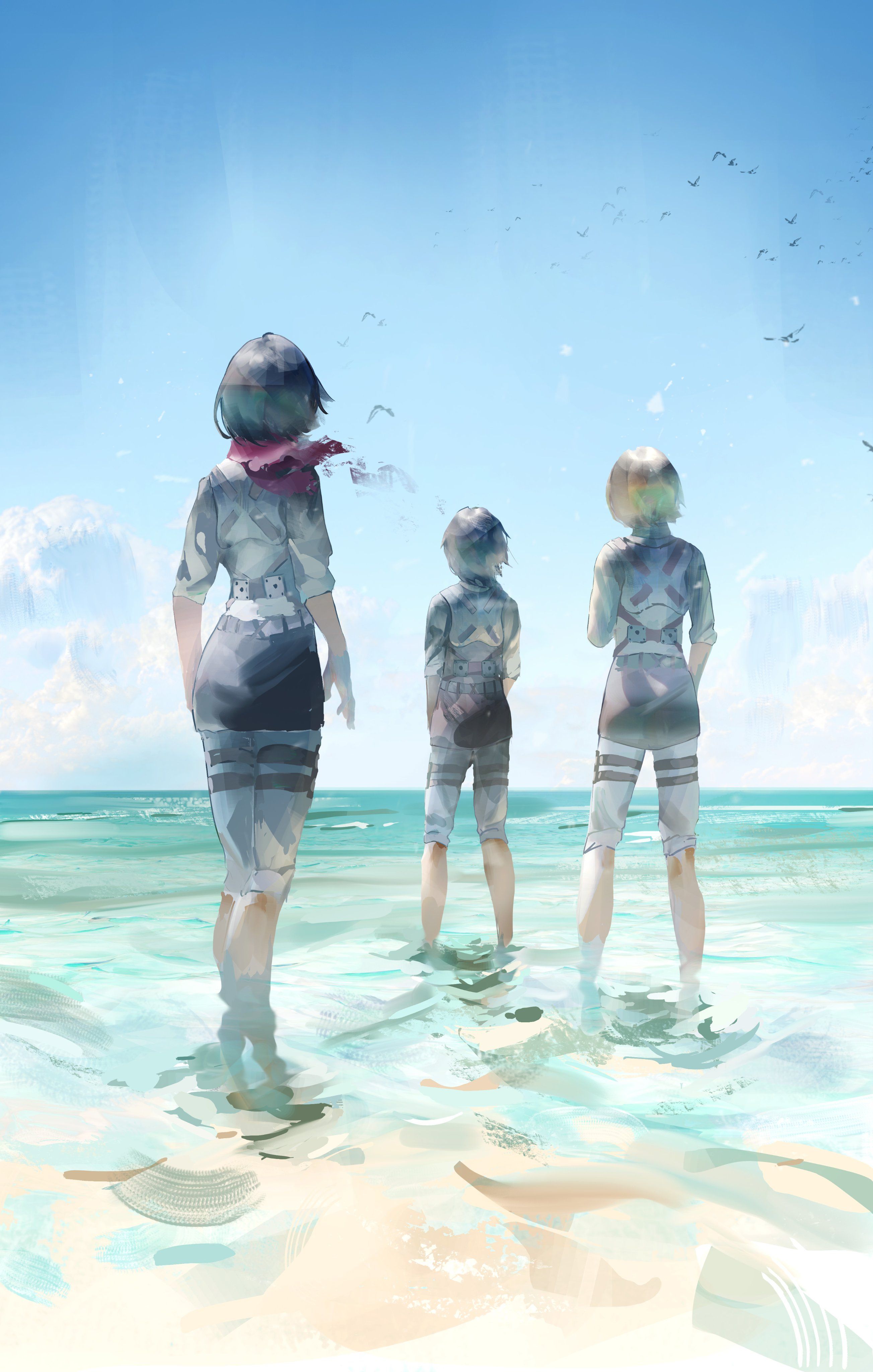 2607x4096 Ocean by 河底9
