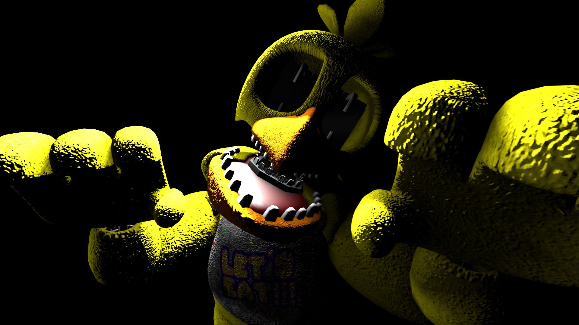 1920x1080 Five Nights at Freddy's 2 HD Wallpaper in the Shadows