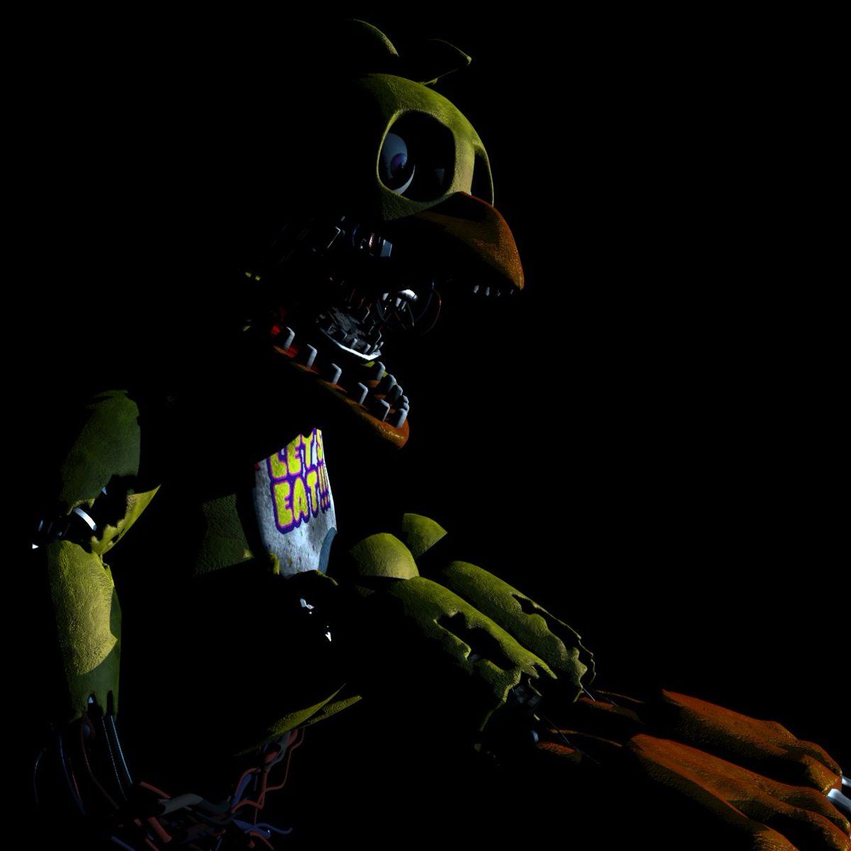 1200x1200 Withered Chica HD