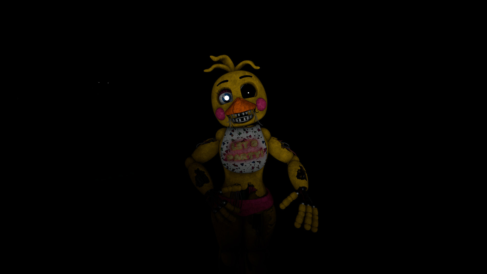 1920x1080 Withered Toy Chica