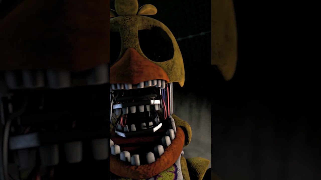 1280x720 Withered Chica FNAF UCN Voice Line Animated