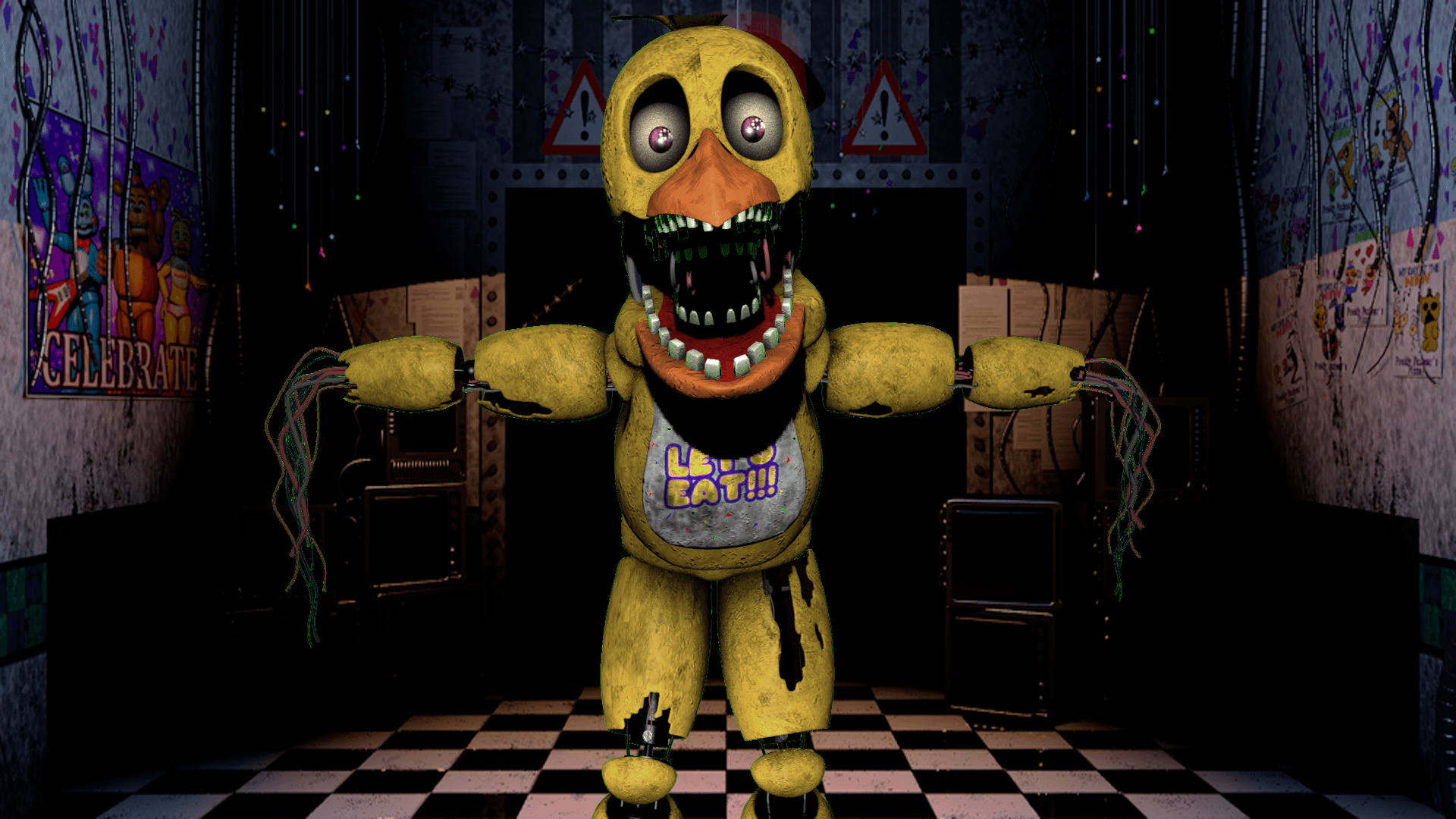 1920x1080 So i tried to remake Old Chica in The Office [SFM]