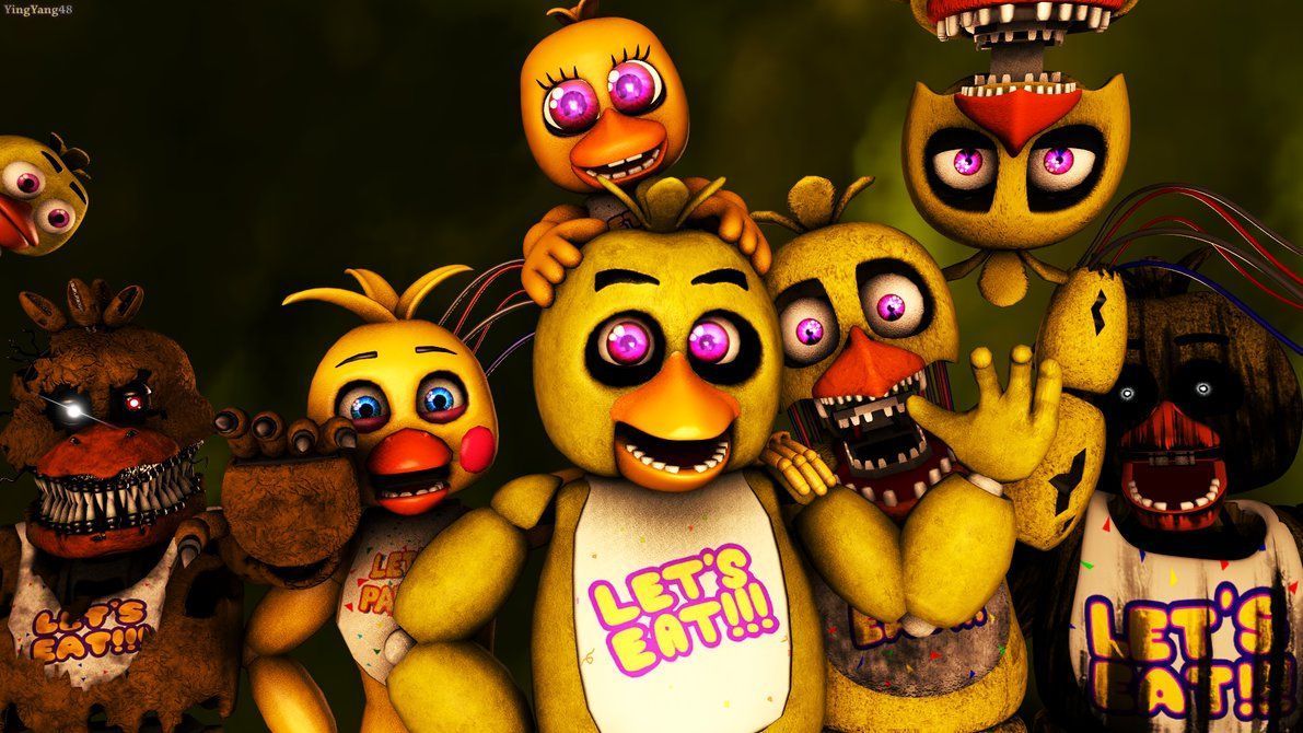 1191x670 Phantom Chica Wallpaper