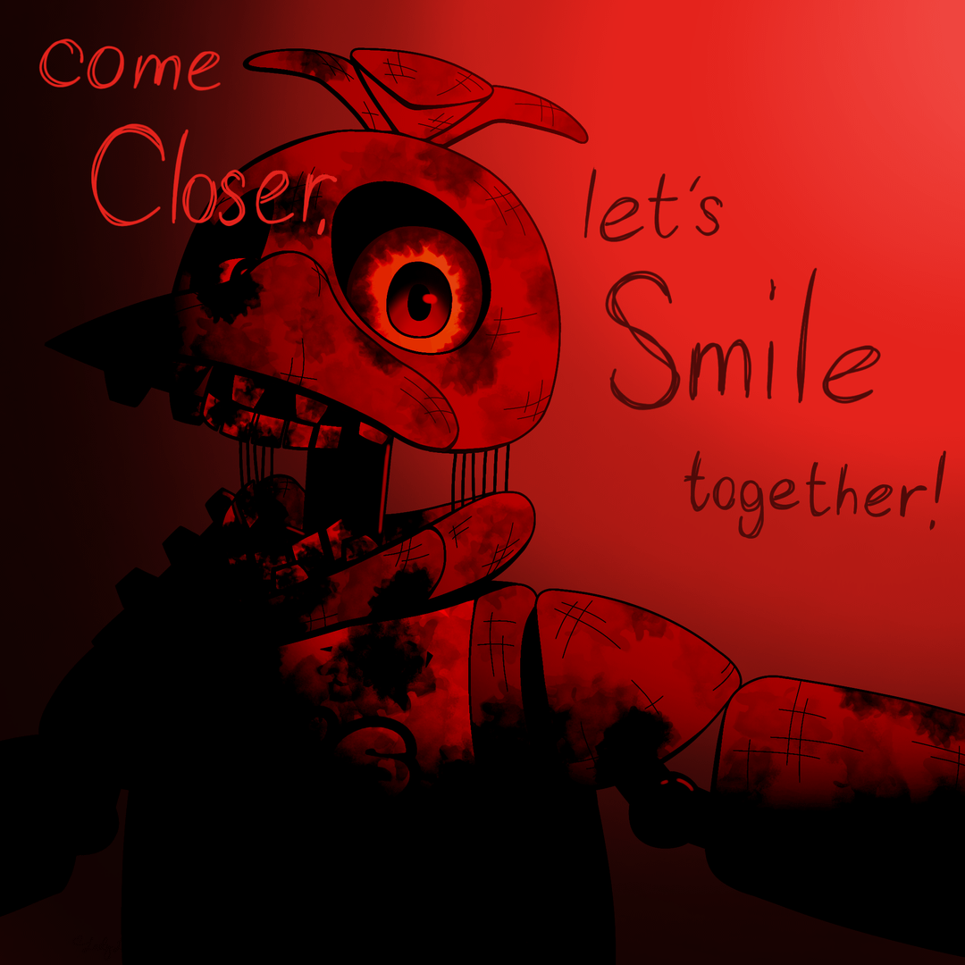 1080x1080 Withered Chica Fanart