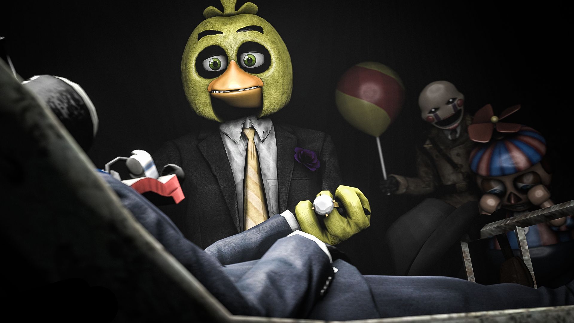 1920x1080 Desktop wallpaper: Video Game, Five Nights At Freddy's 4K free download for PC. 1507110