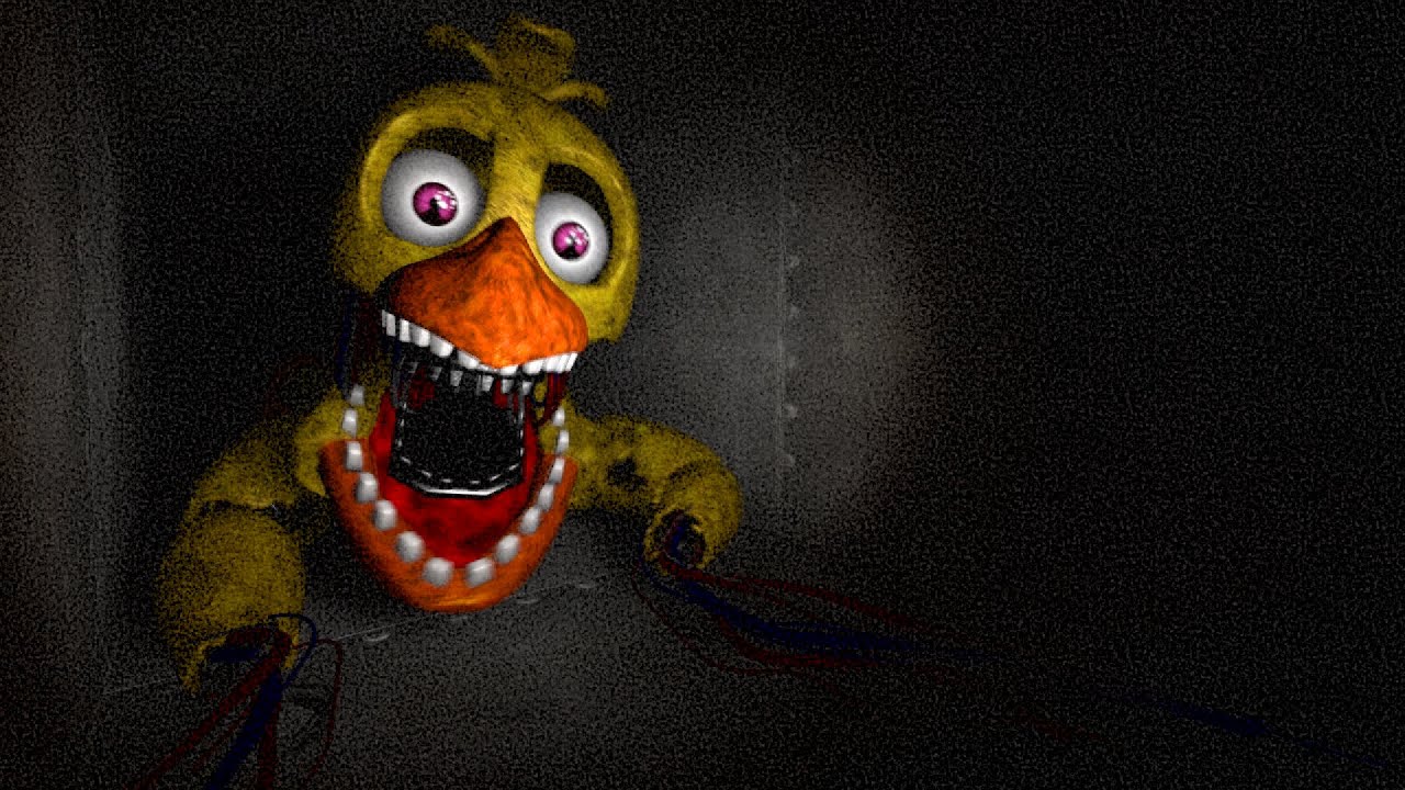 1280x720 FNaF SFM) Withered Chica Jumpscare