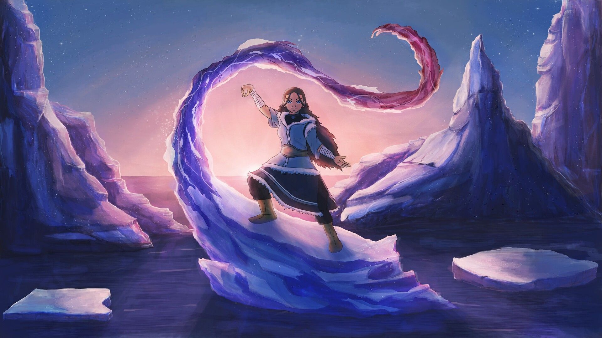 1920x1080 Avatar the Last Airbender fanart