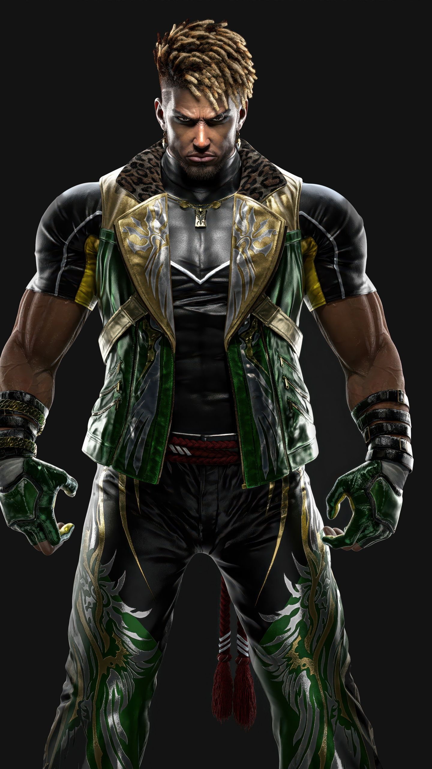 1440x2560 Eddy Gordo (Tekken 8) Wallpaper 4K, 12K, Dark background