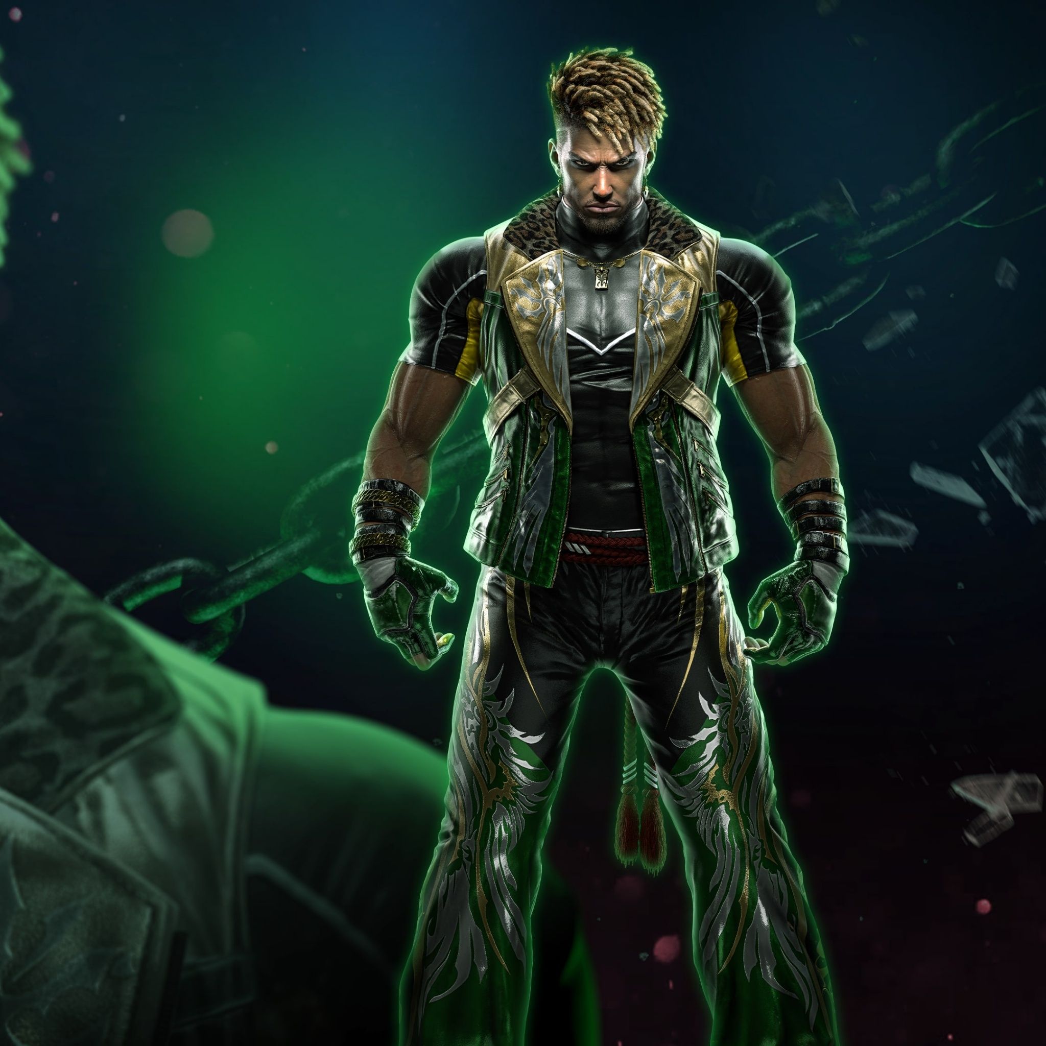 2048x2048 Eddy Gordo Wallpaper 4K, Tekken Game poster