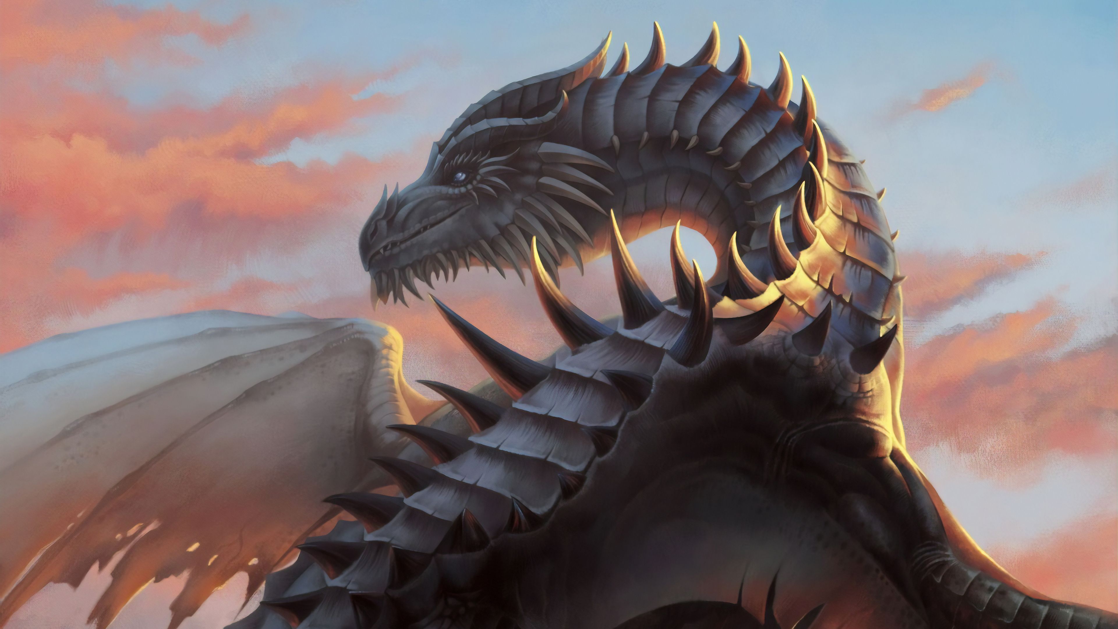 3840x2160 Old Hermit Paarthurnax 4k Wallpaper, HD Artist Wallpaper, 4k Wallpaper, Image, Background, Photos and Picture