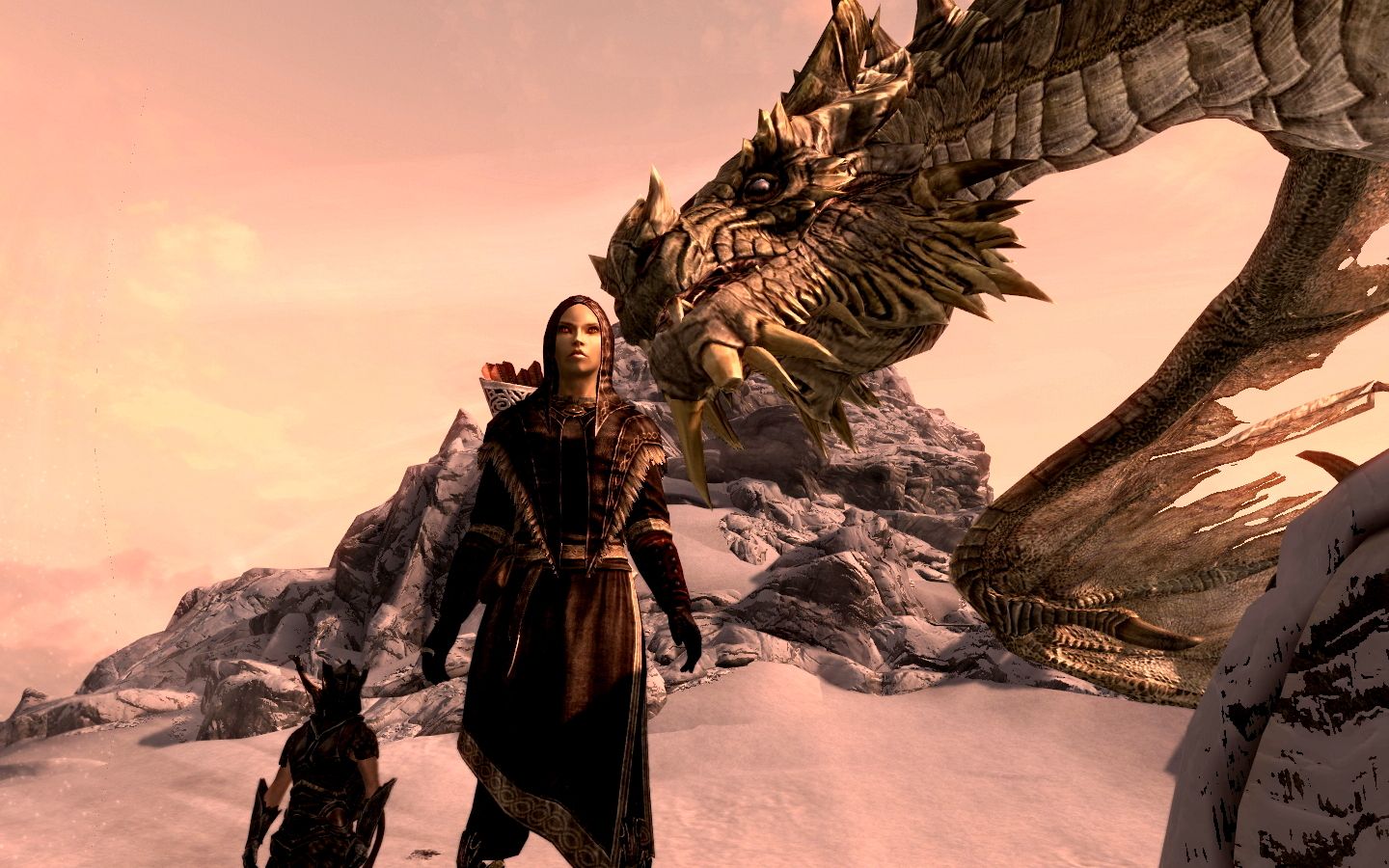 1440x900 Adventures in Skyrim: No.34- Paarthurnax WHO?