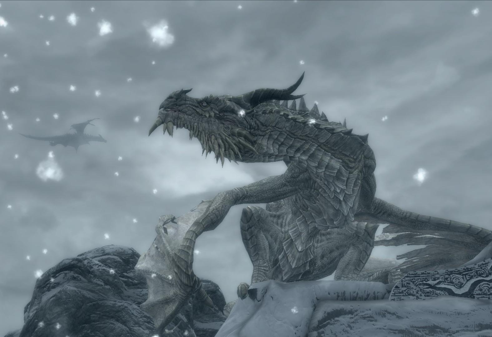 1576x1080 Paarthurnax. I have never had the heart to join the Blades