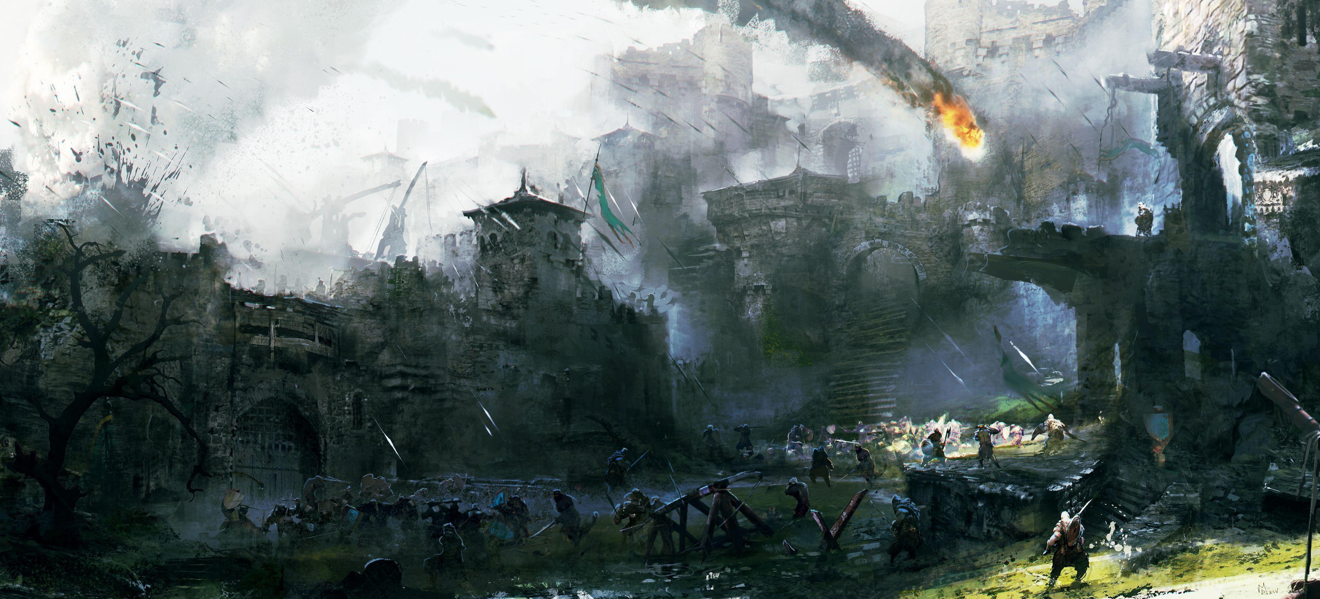 4512x2047 knight, For Honor, Empire: Total War Wallpaper HD / Desktop