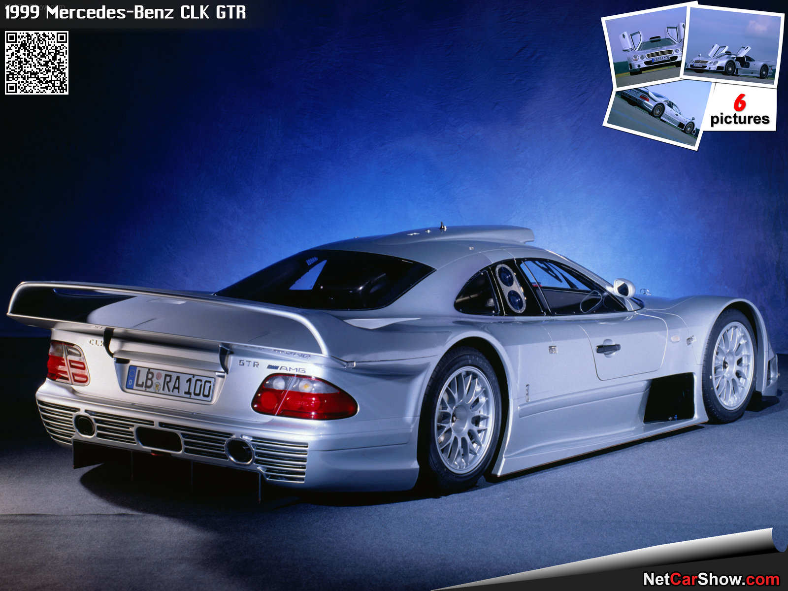 1600x1200 Mercedes Benz CLK GTR (1999), Information & Specs