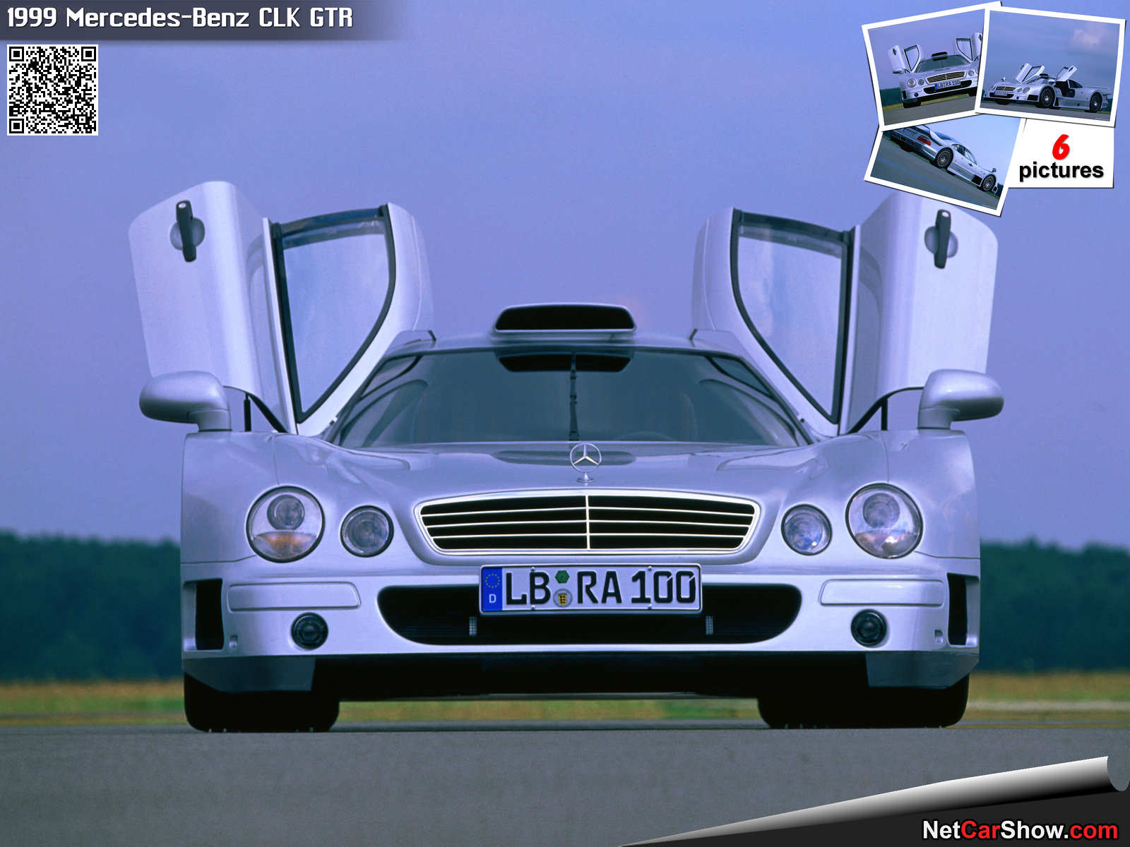 1600x1200 Mercedes Benz CLK GTR (1999), Information & Specs
