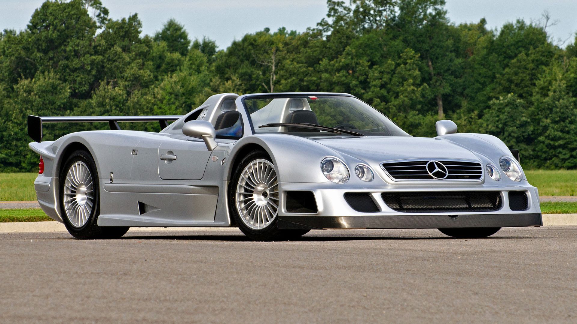 1920x1080 Mercedes Benz CLK GTR Wallpaper