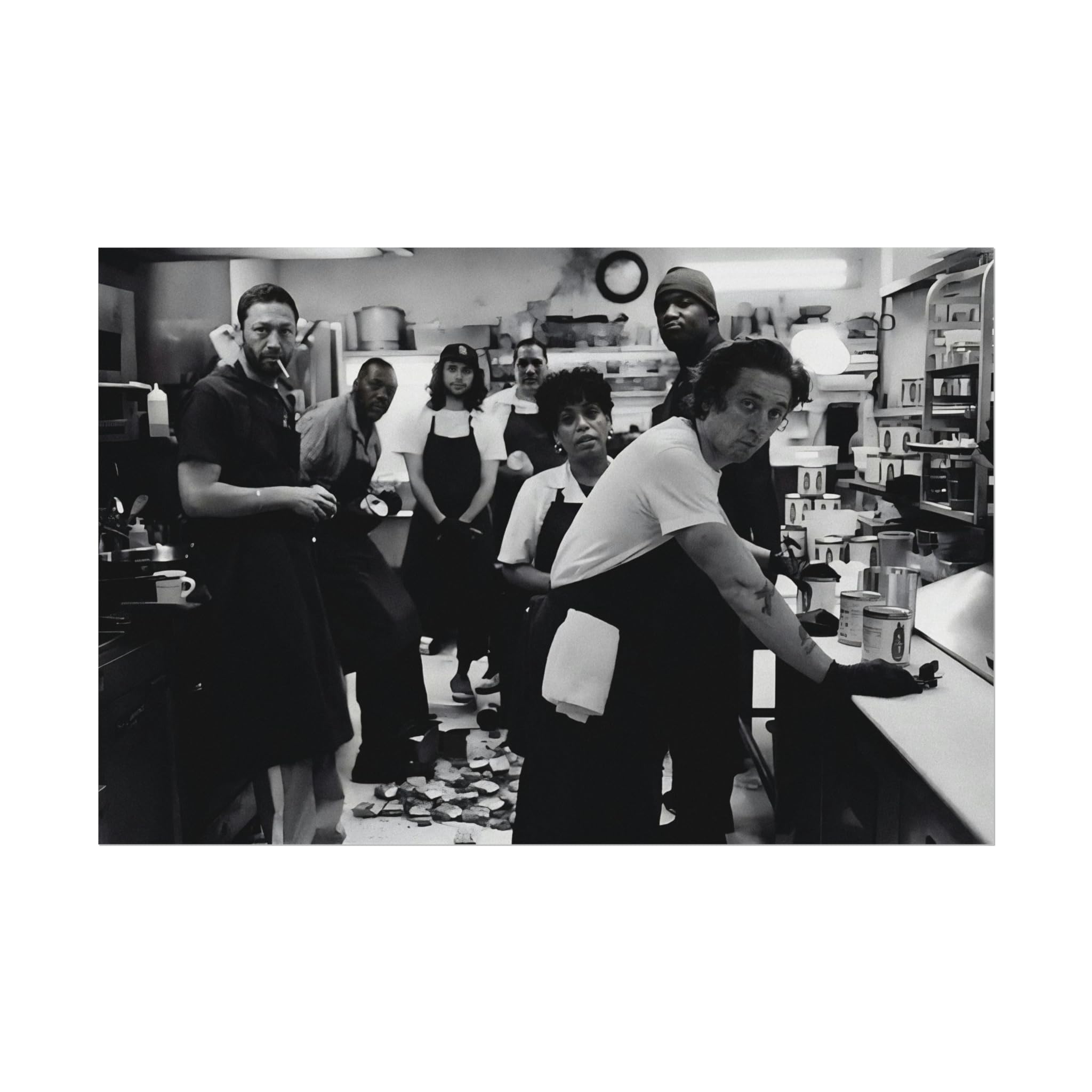2048x2048 The Bear TV Show Poster, Jeremey Allen White The Beef Restaurant Print (14x11): Posters & Prints