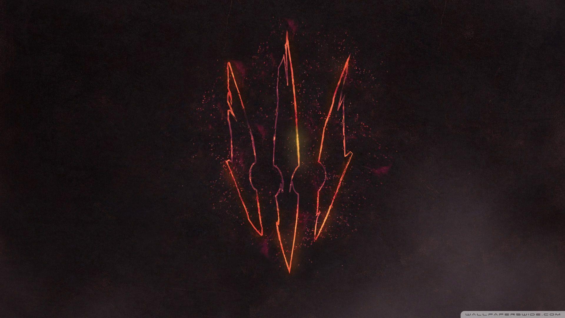 1920x1080 The Witcher Symbol Ultra HD Desktop Background Wallpaper for 4K UHD TV