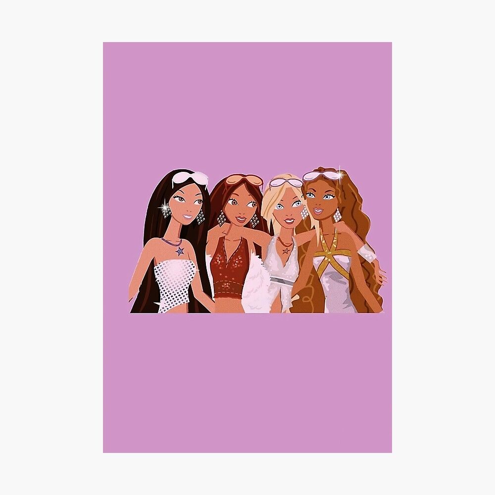1000x1000 My Scene MyScene My Bling Bling Aesthetic Y2K Poster