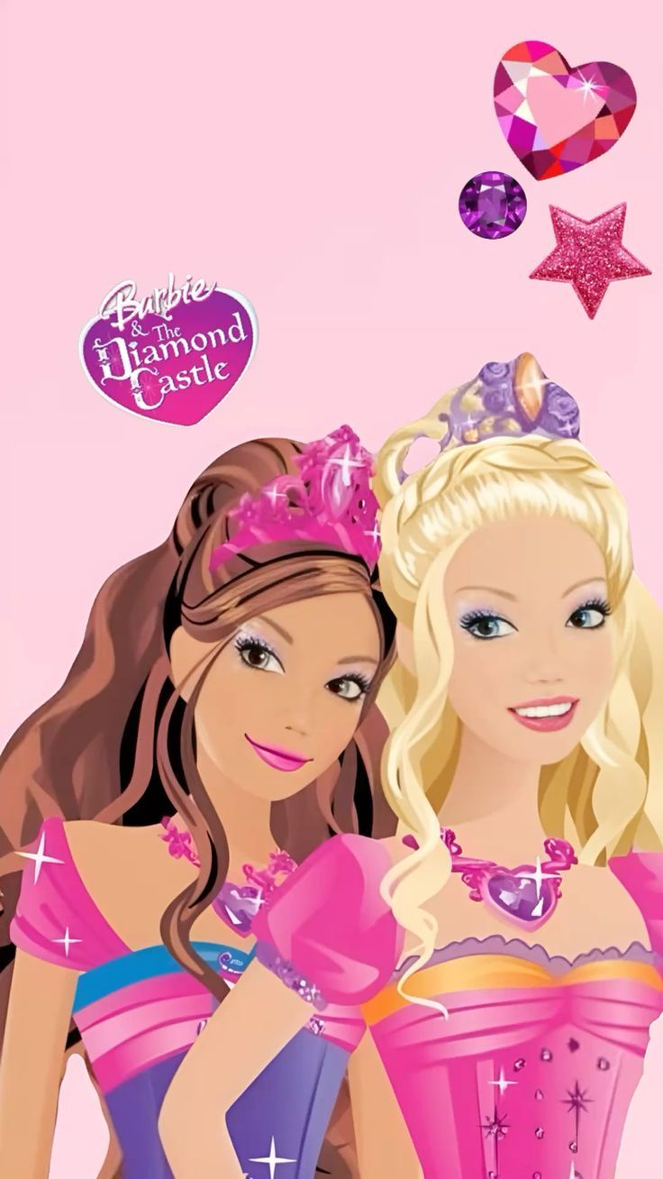 736x1308 Barbie Diamond Castle Wallpaper