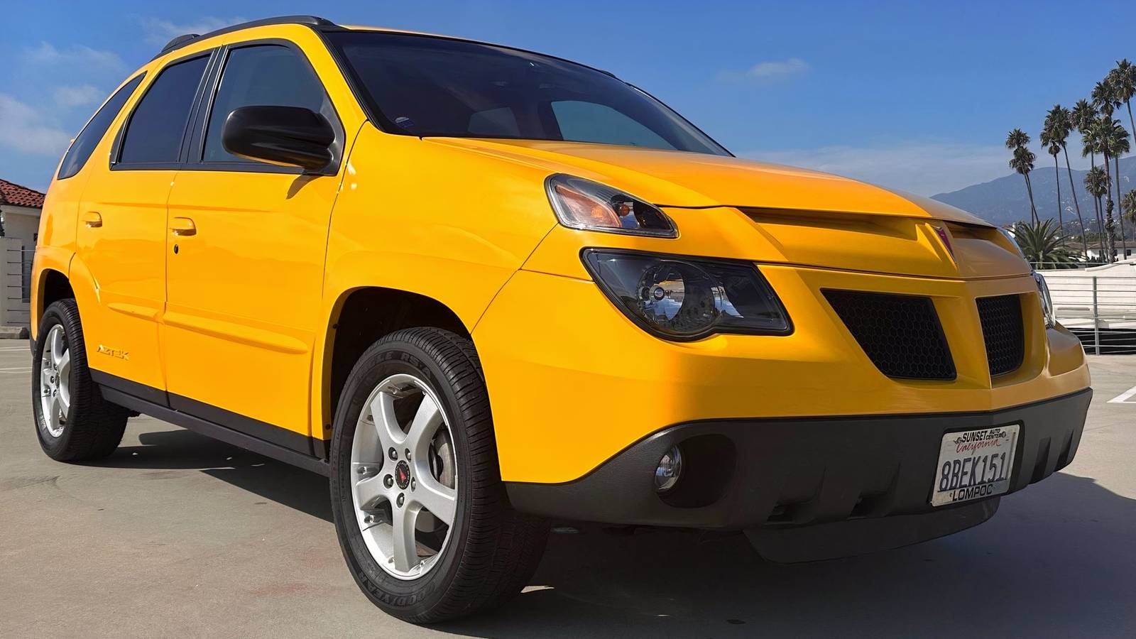 1600x900 Don't Miss This One Owner 2003 Pontiac Aztek Banana With 200 Miles
