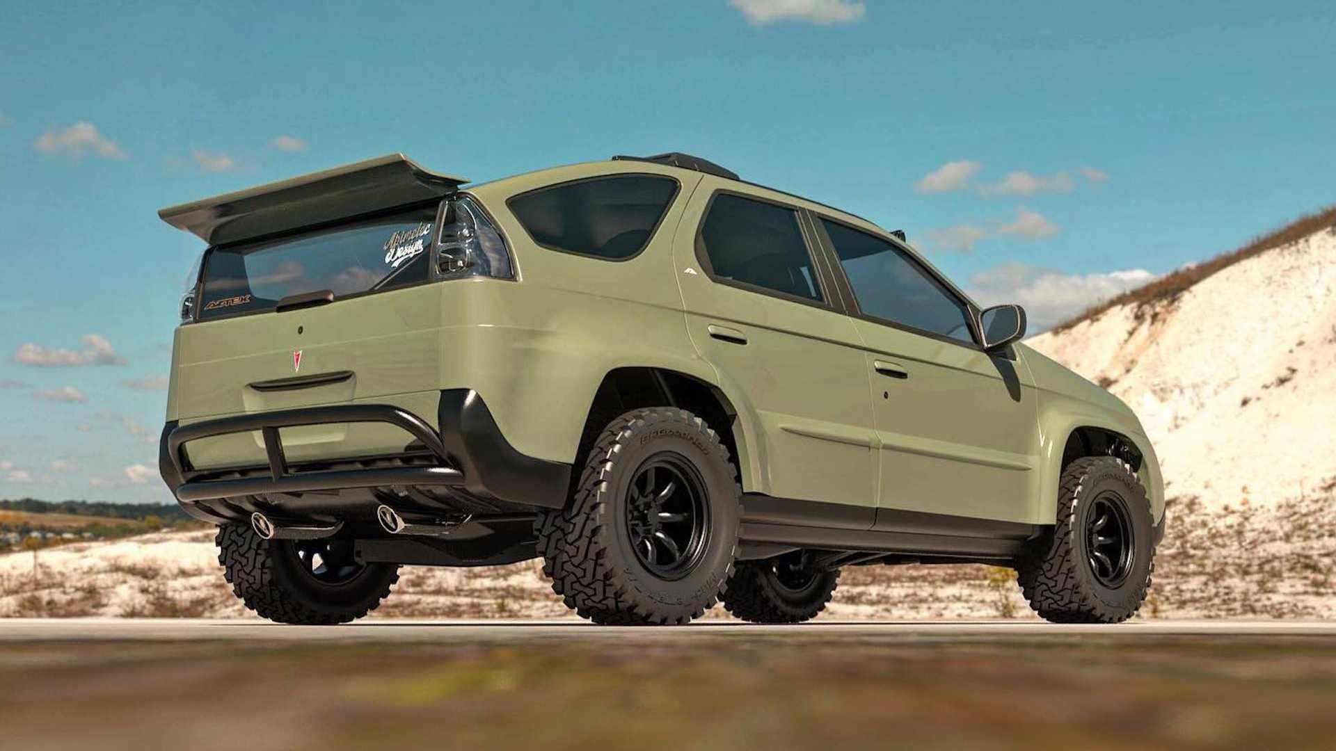 1920x1080 Custom Pontiac Aztek SUV. Lifted pontiac aztek with mud tires, Pontiac aztek colors, Pontiac aztek custom