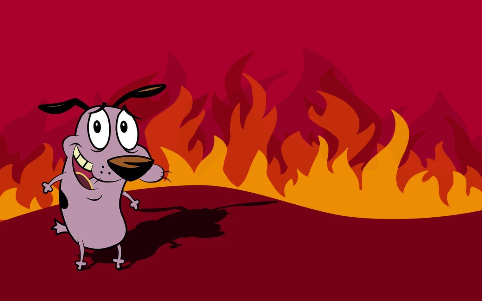 1600x1000 Disney HD Wallpaper: Courage the Cowardly Dog HD Wallpaper