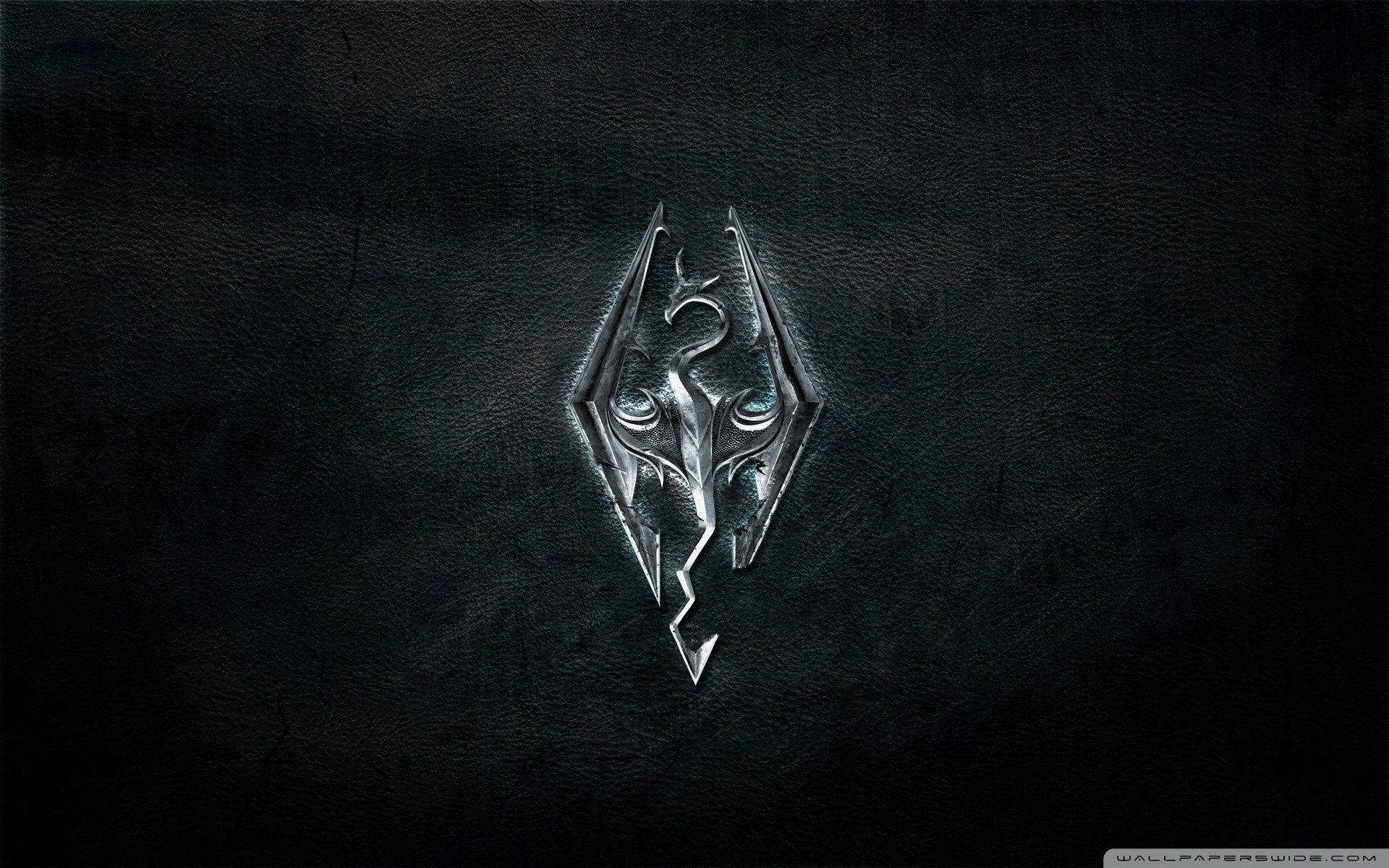 1920x1200 Skyrim Logo Ultra HD Desktop Background Wallpaper for 4K UHD TV