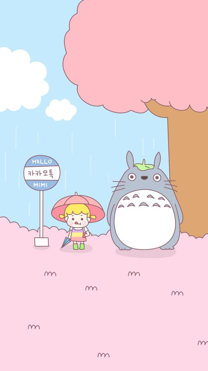 Kawaii Totoro Wallpapers - Top Free Kawaii Totoro Backgrounds