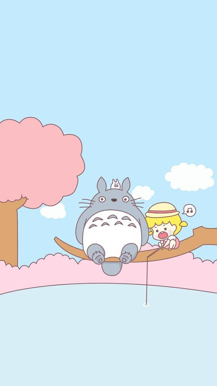 Kawaii Totoro Wallpapers - Top Free Kawaii Totoro Backgrounds ...