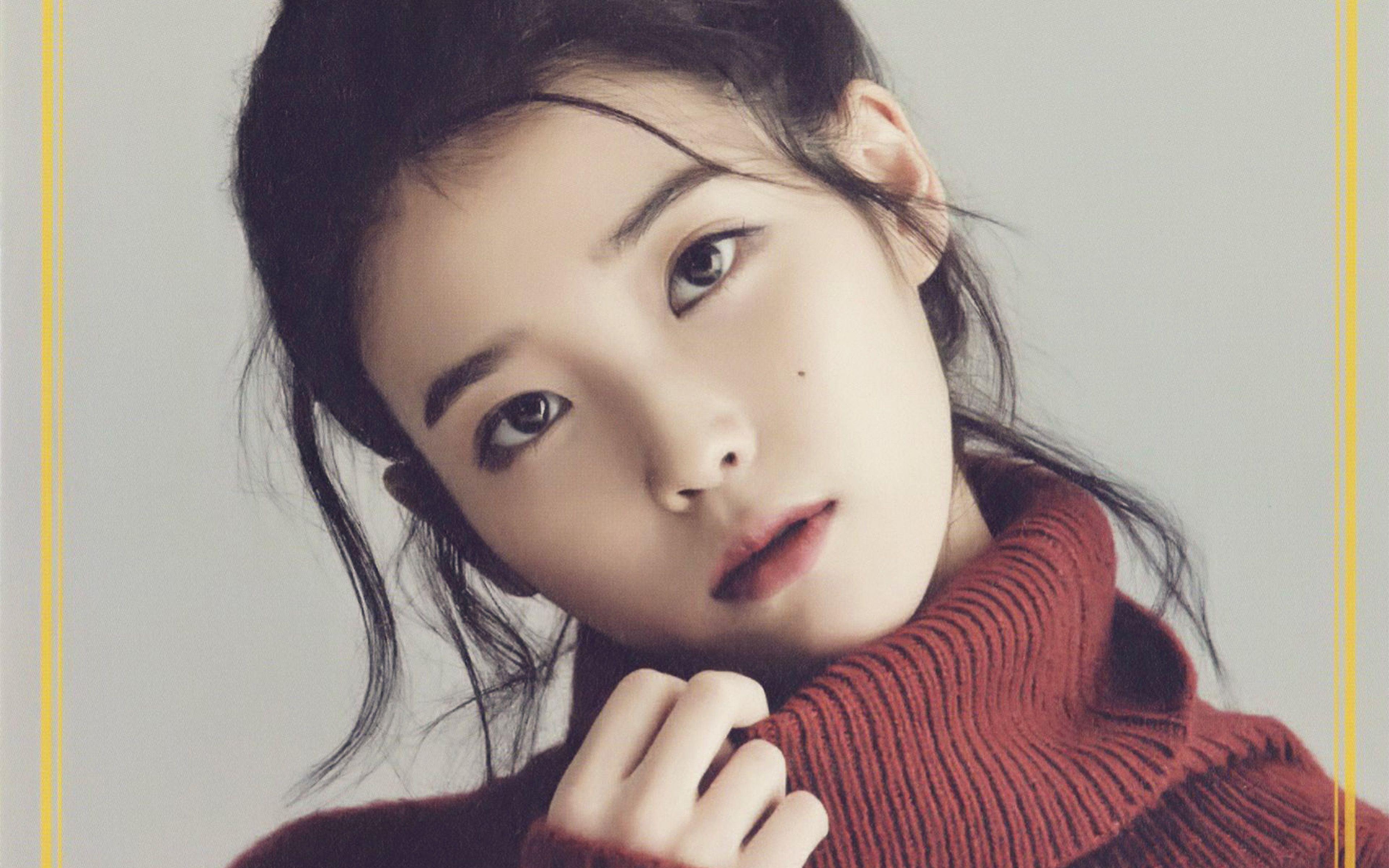 3. IU Blue Hair Photoshoot - wide 10