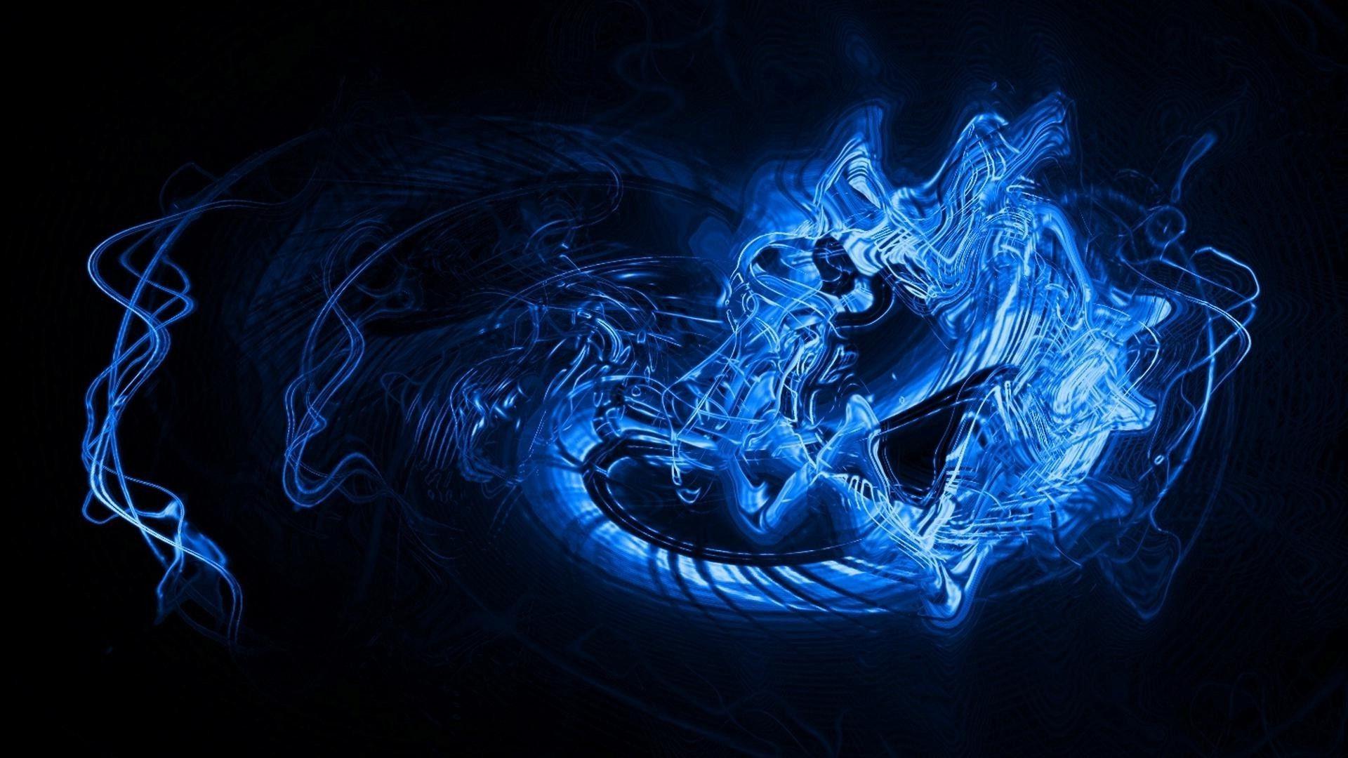 1920x1080 Abstraction neon smoke