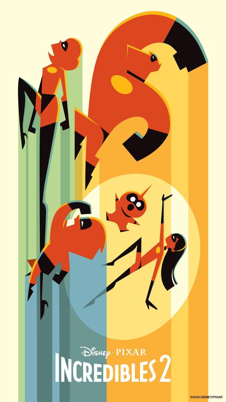 720x1280 Feel Incredible with these Disney•Pixar The Incredibles 2 mobile