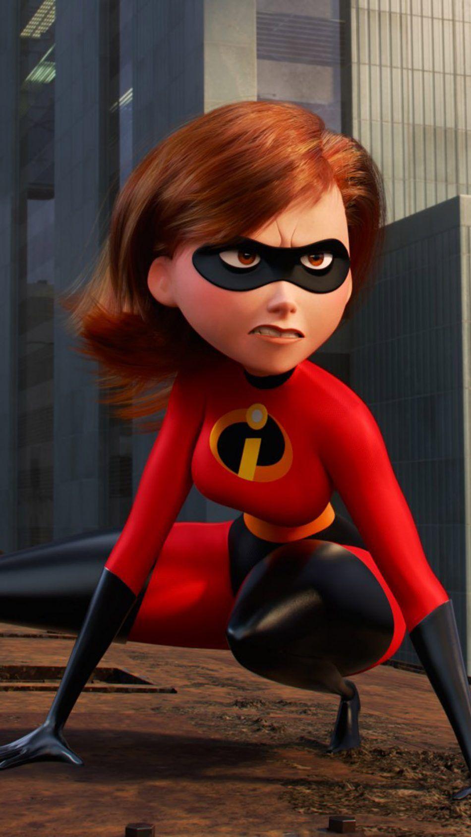 950x1689 Elastigirl In Incredibles 2 Free 4K Ultra HD Mobile Wallpaper