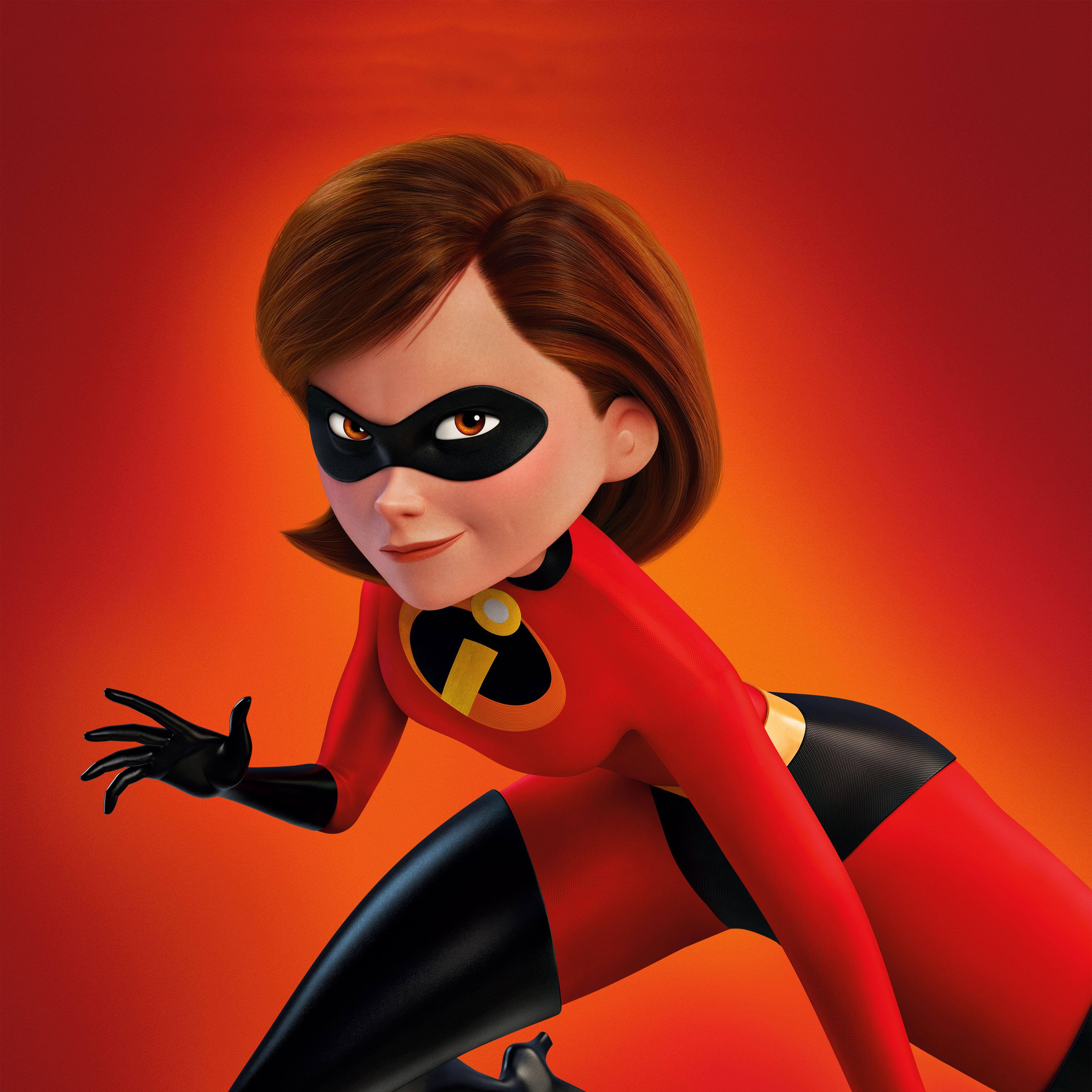 4200x4200 Wallpaper Elastigirl, The Incredibles Animation, 4K, Movies,. Wallpaper for iPhone, Android, Mobile and Desktop