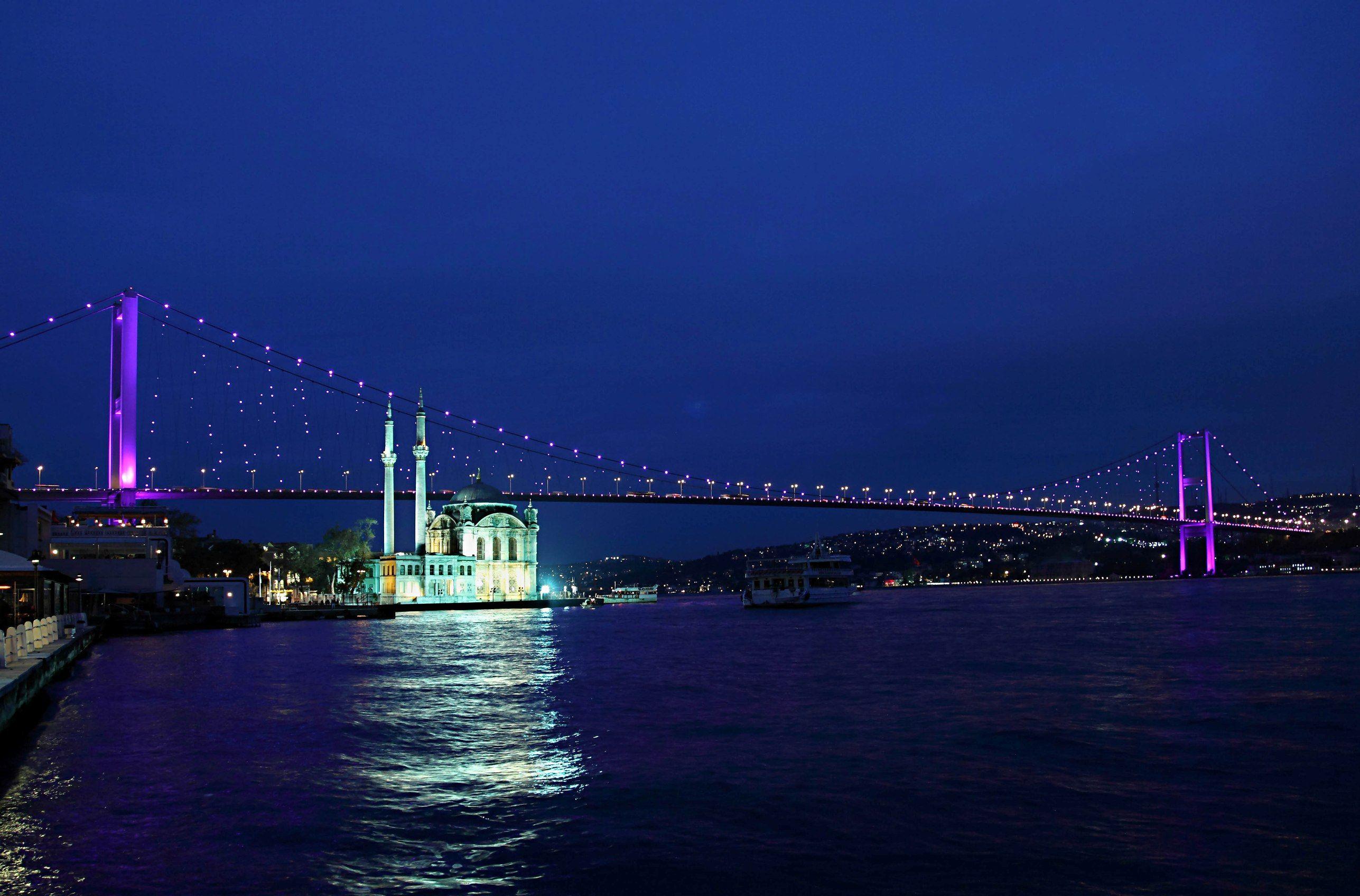 2574x1696 hd windows wallpaper: Bosphorus Bridge wallpaper
