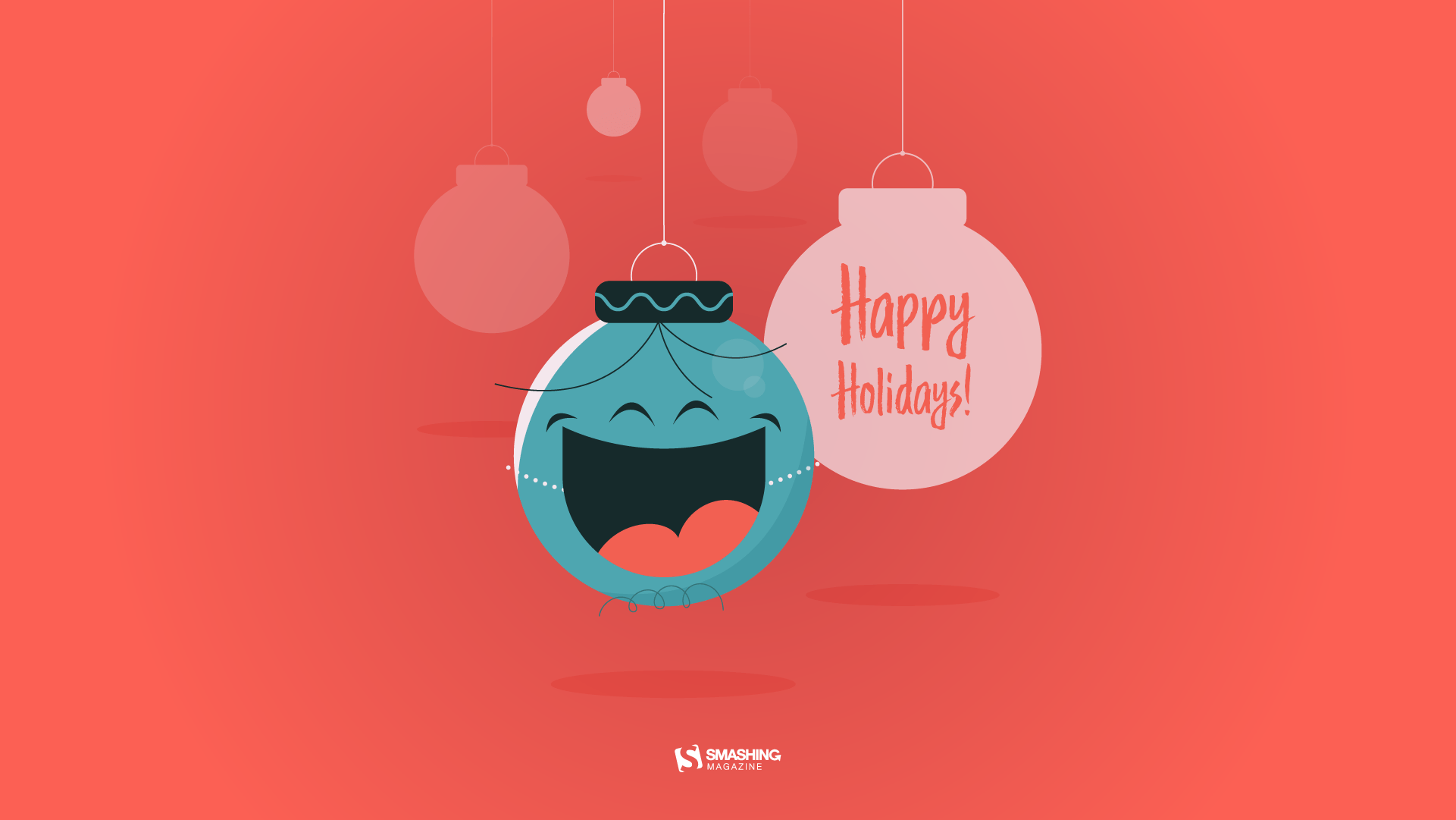 1921x1081 Happy Holidays Minimal Wallpaper for Lapx1080