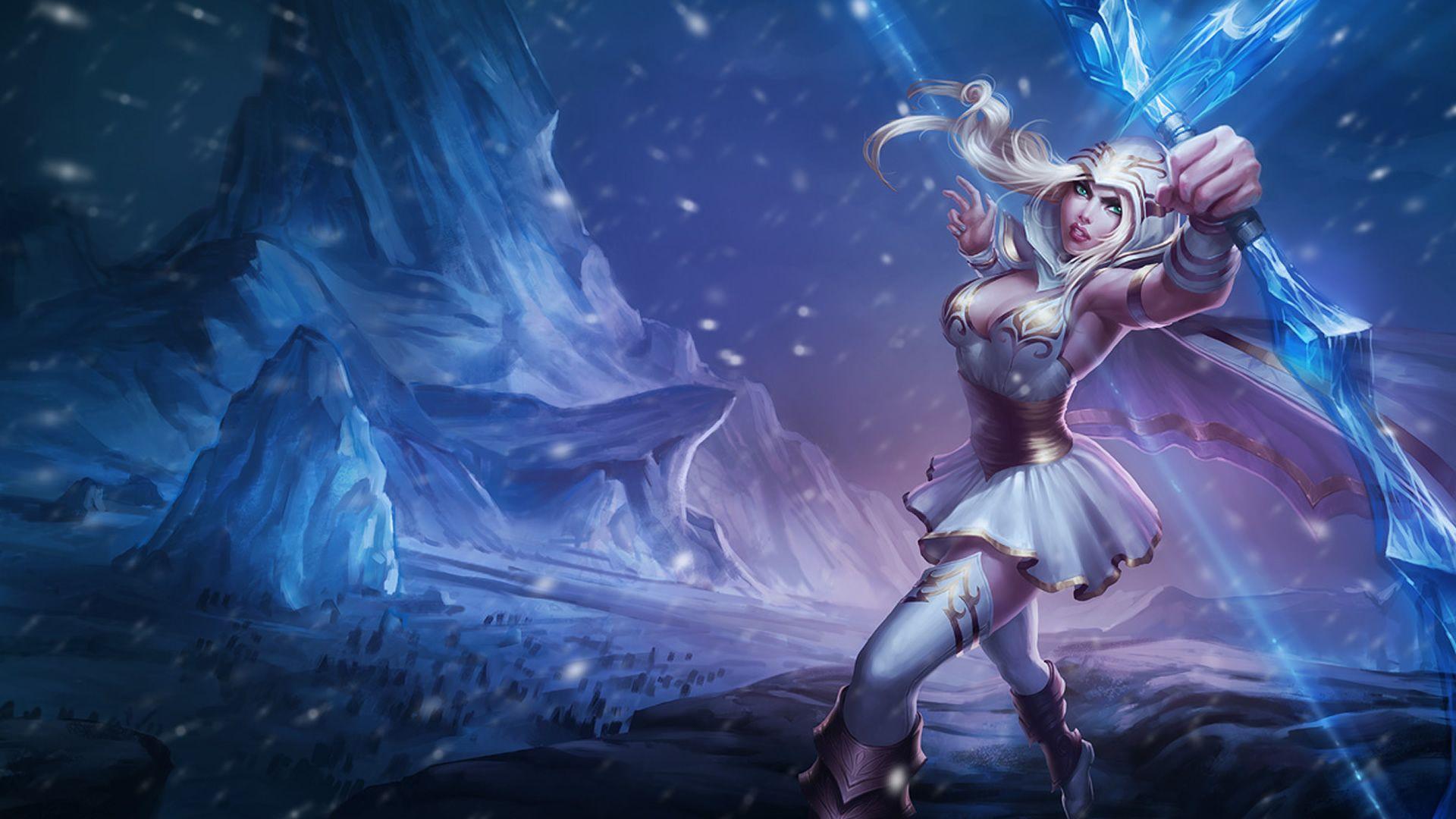 1920x1080 Freljord Ashe Wallpaper