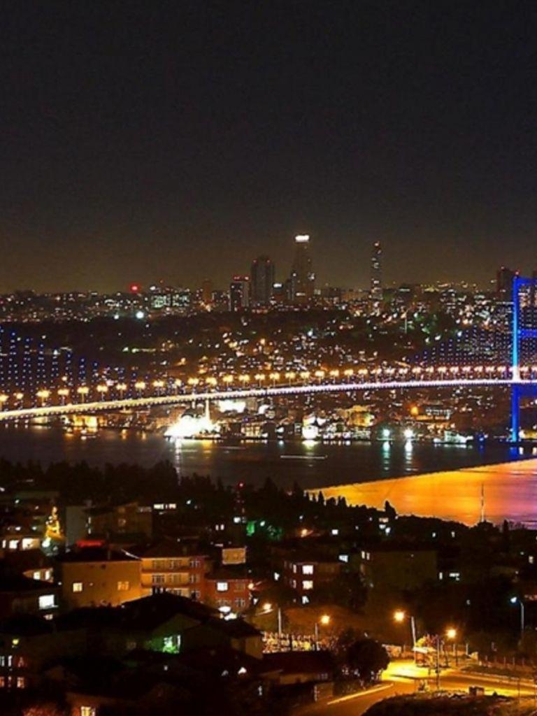 768x1024 Free download Turkey Bosphorus Bridge HD Wallpaper Widescreen