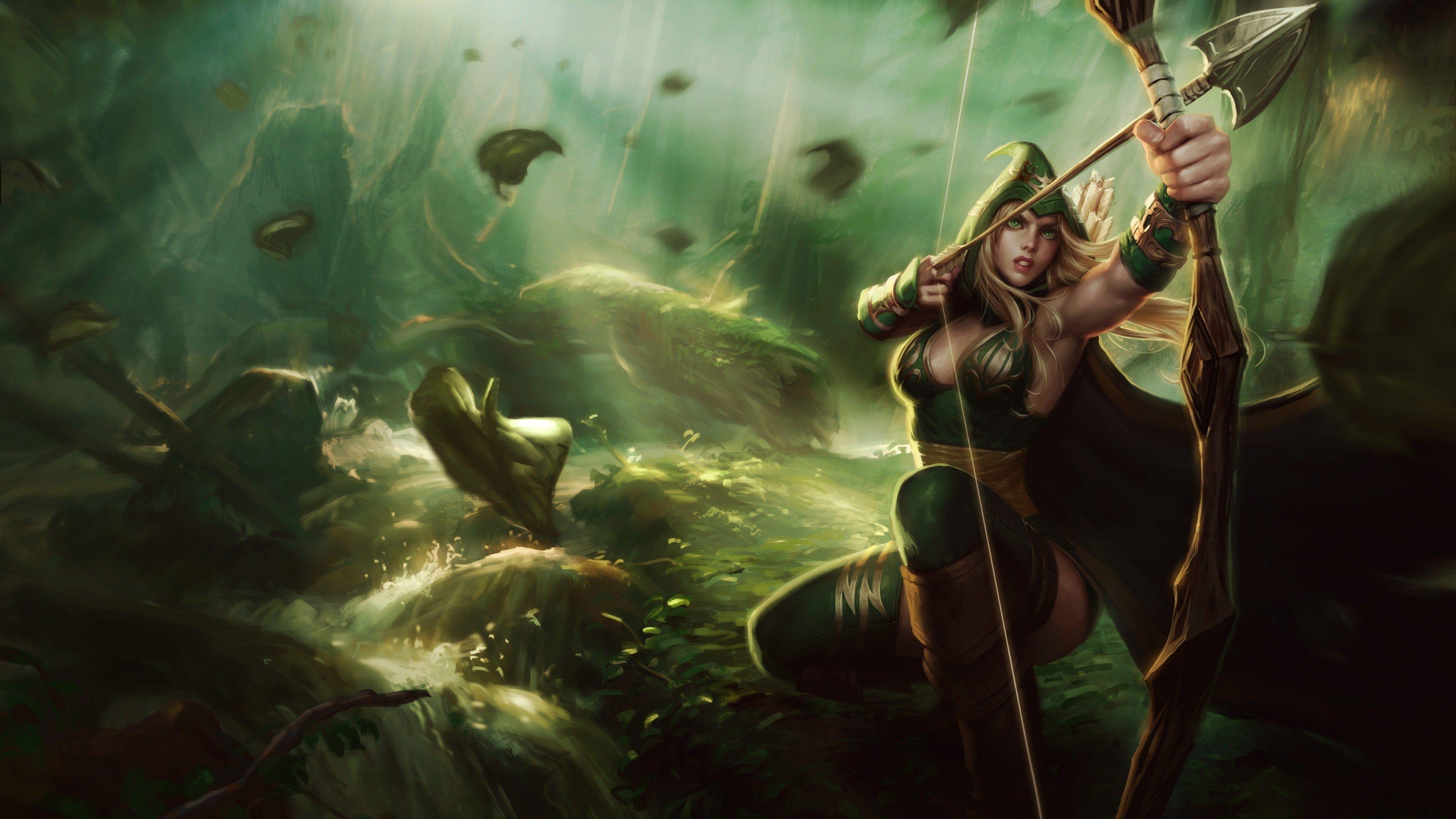3840x2160 Ashe 4K wallpaper for your desktop or mobile screen free and easy