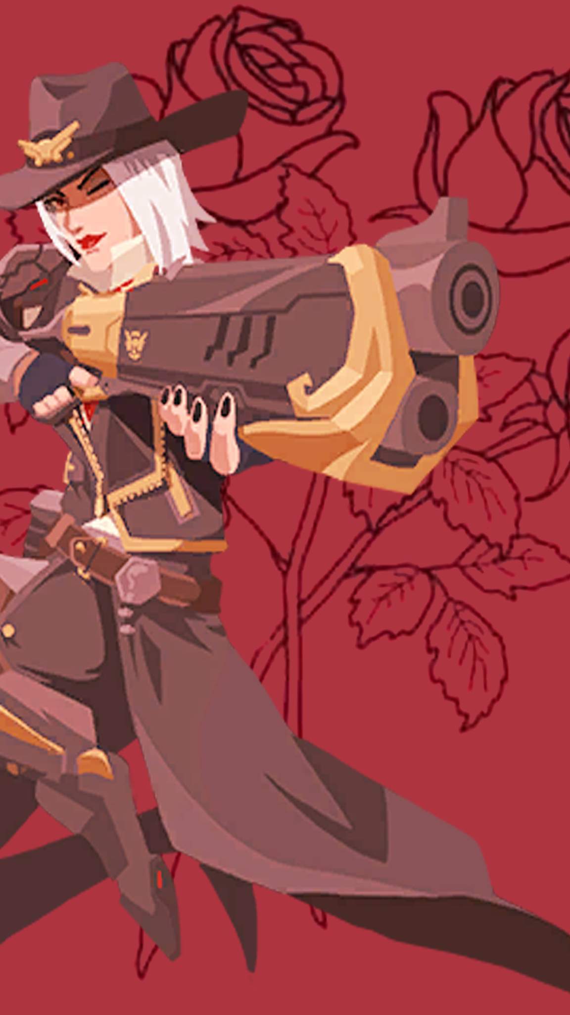 1152x2048 made some f2u ashe wallpaper!