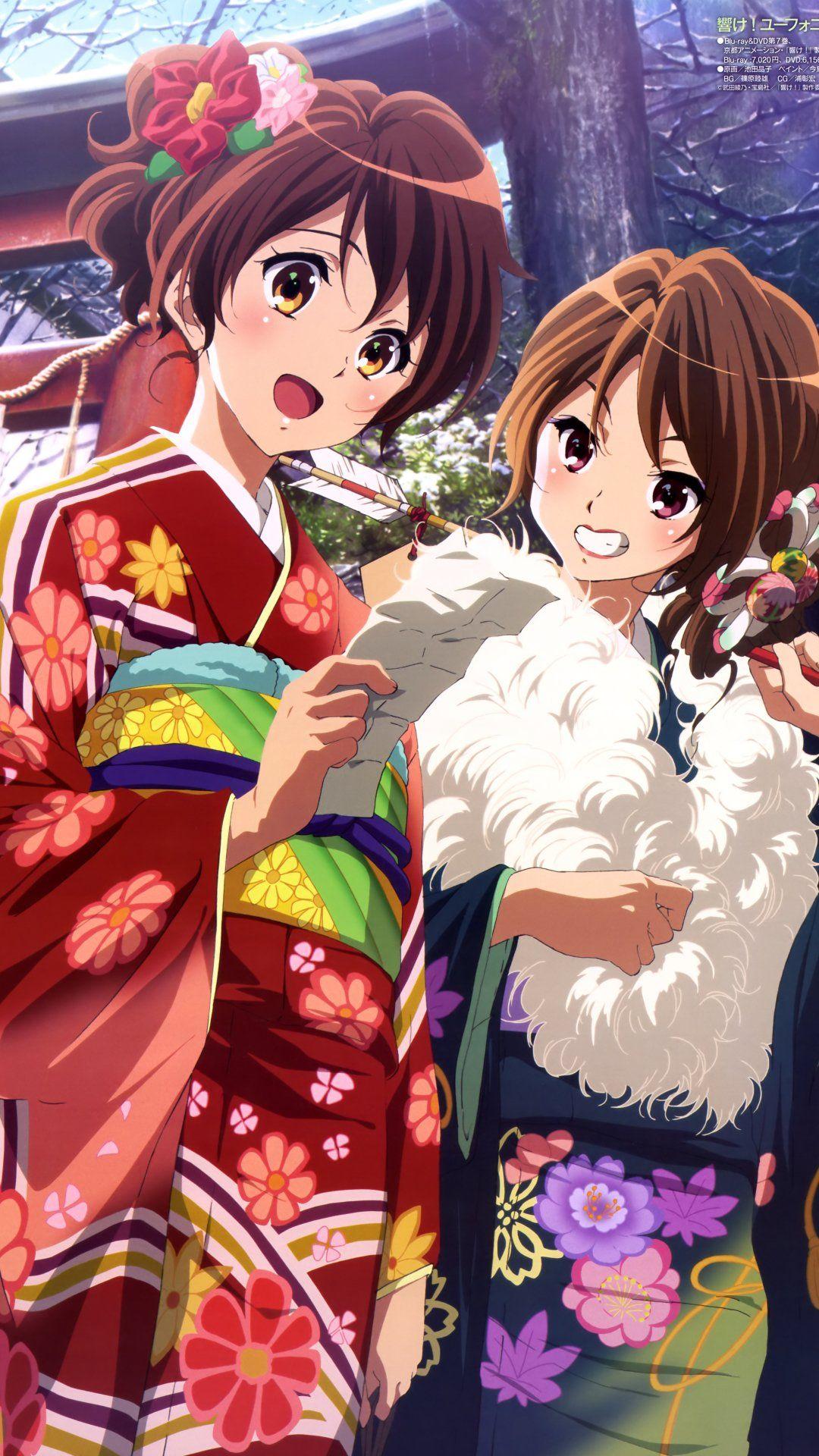 1080x1920 Hibike Euphonium Kumiko Oumae Mamiko Oumae.iPhone 6 Plus wallpaper