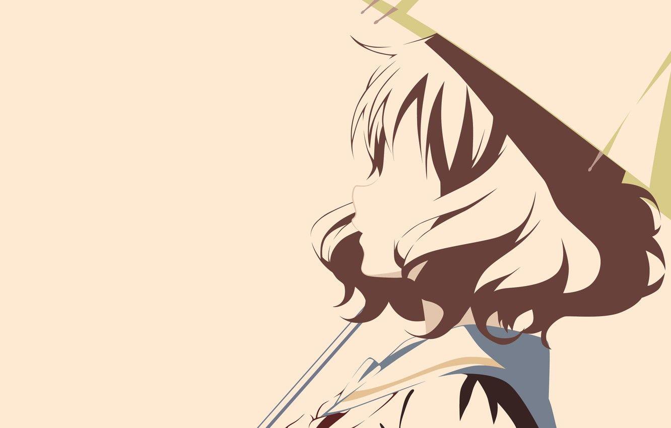 1332x850 Wallpaper minimalism, girl, Hibike! Euphonium image for desktop, section сёнэн