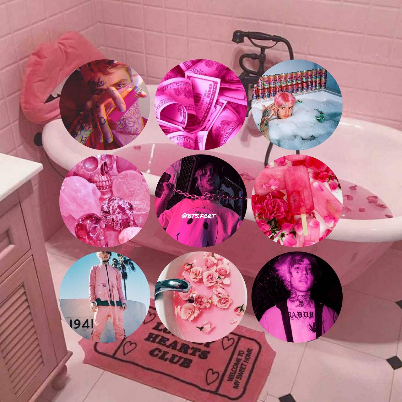 1280x1280 Lil peep wallpaper