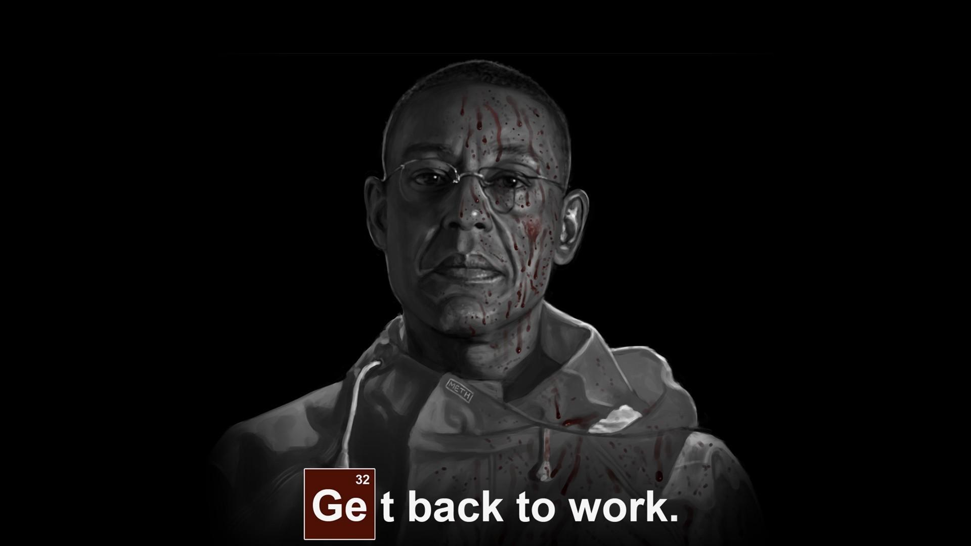 Gus Fring wallpapers Done with Gimp  Enhance IO  rbreakingbad